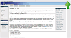 Desktop Screenshot of docs.cacti.net