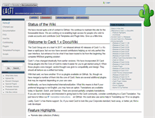Tablet Screenshot of docs.cacti.net